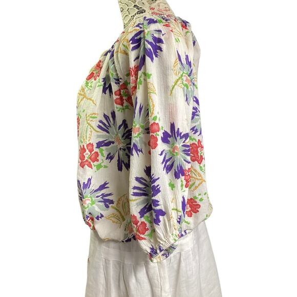 Denim & supply ralph lauren boho floral top sz Small - Picture 3 of 4